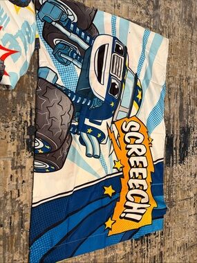 Blaze Monster Truck Kids twin sheets